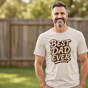 'Bester Dad Ever' | Gildan® 500 Vatertagshemden und Papas Geburtstagshemden Größen bis 13