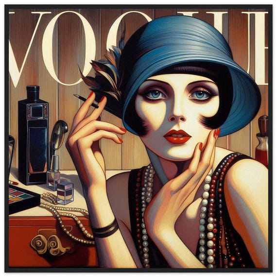 VOGUE ARTDECO vintage ART WOOD 【公式通販】