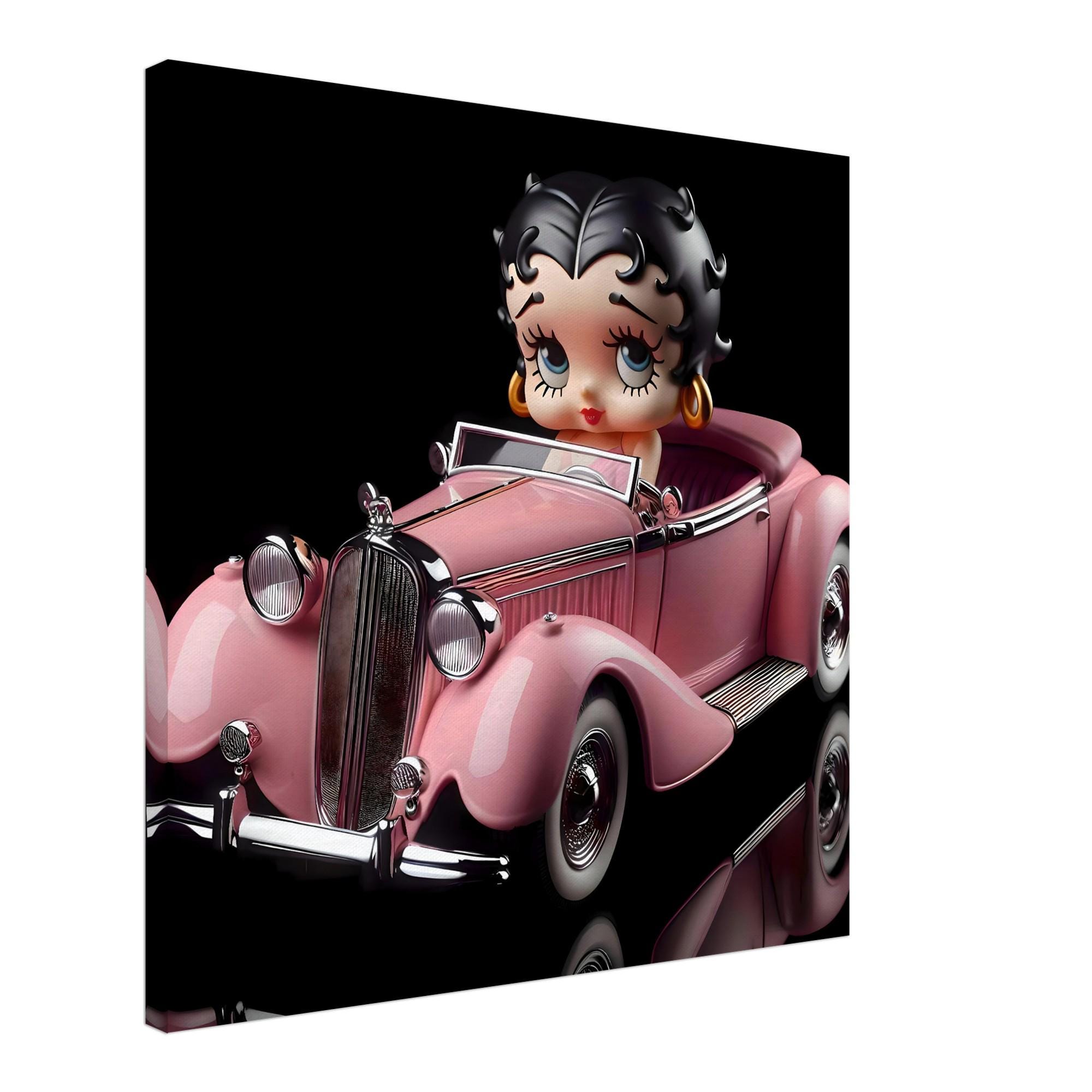 Betty Boop Thin Canvas Print, 