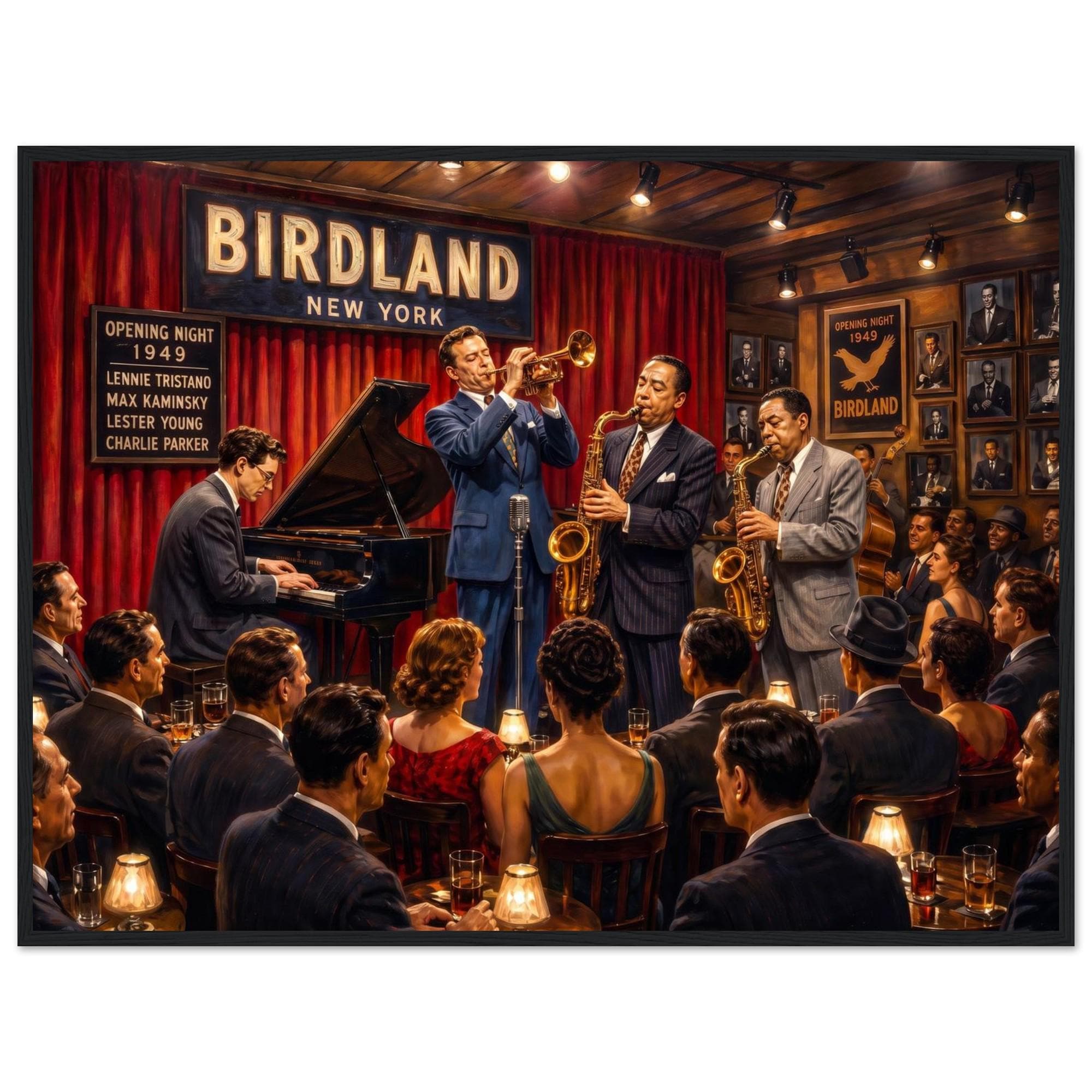 Birdland Jazz Club - Etsy