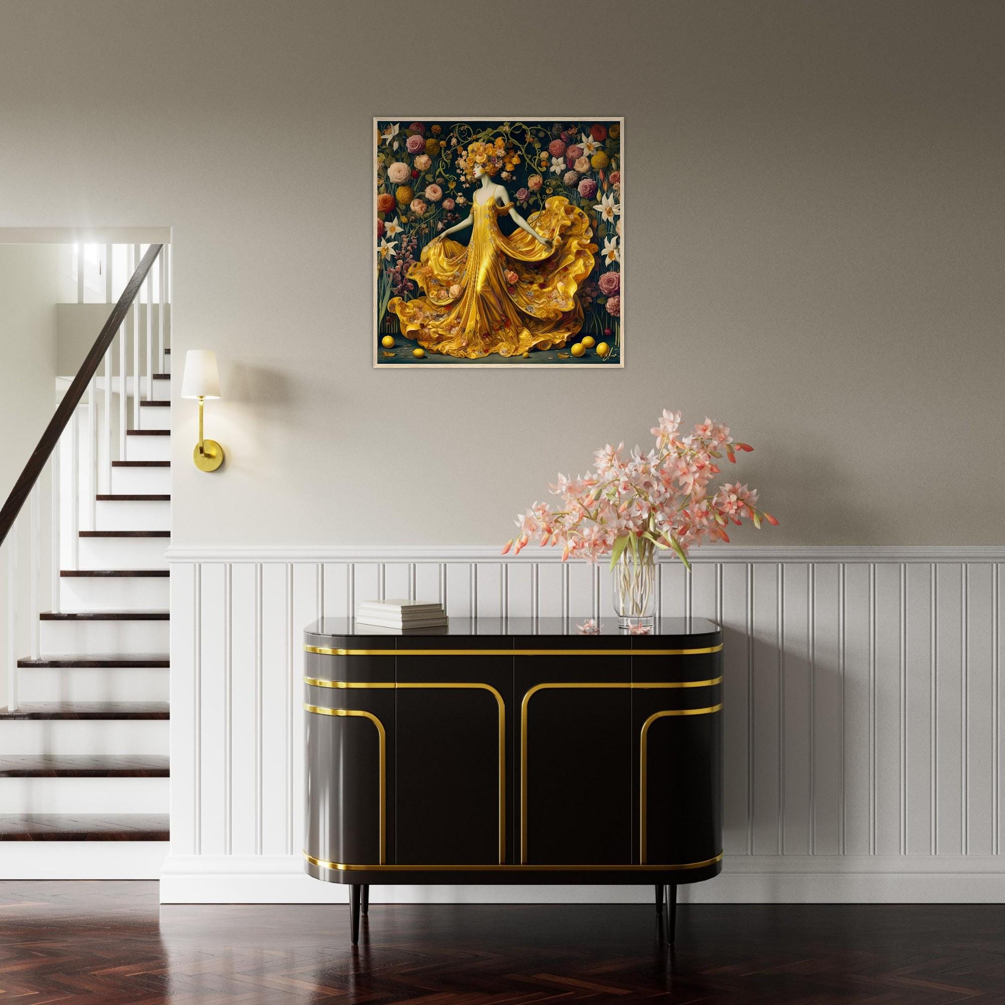 インテリアアート　ART DECO Art Deco Framed Poster 