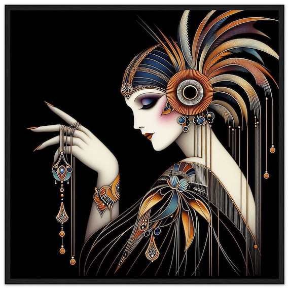 Framed necklace wall art best sale