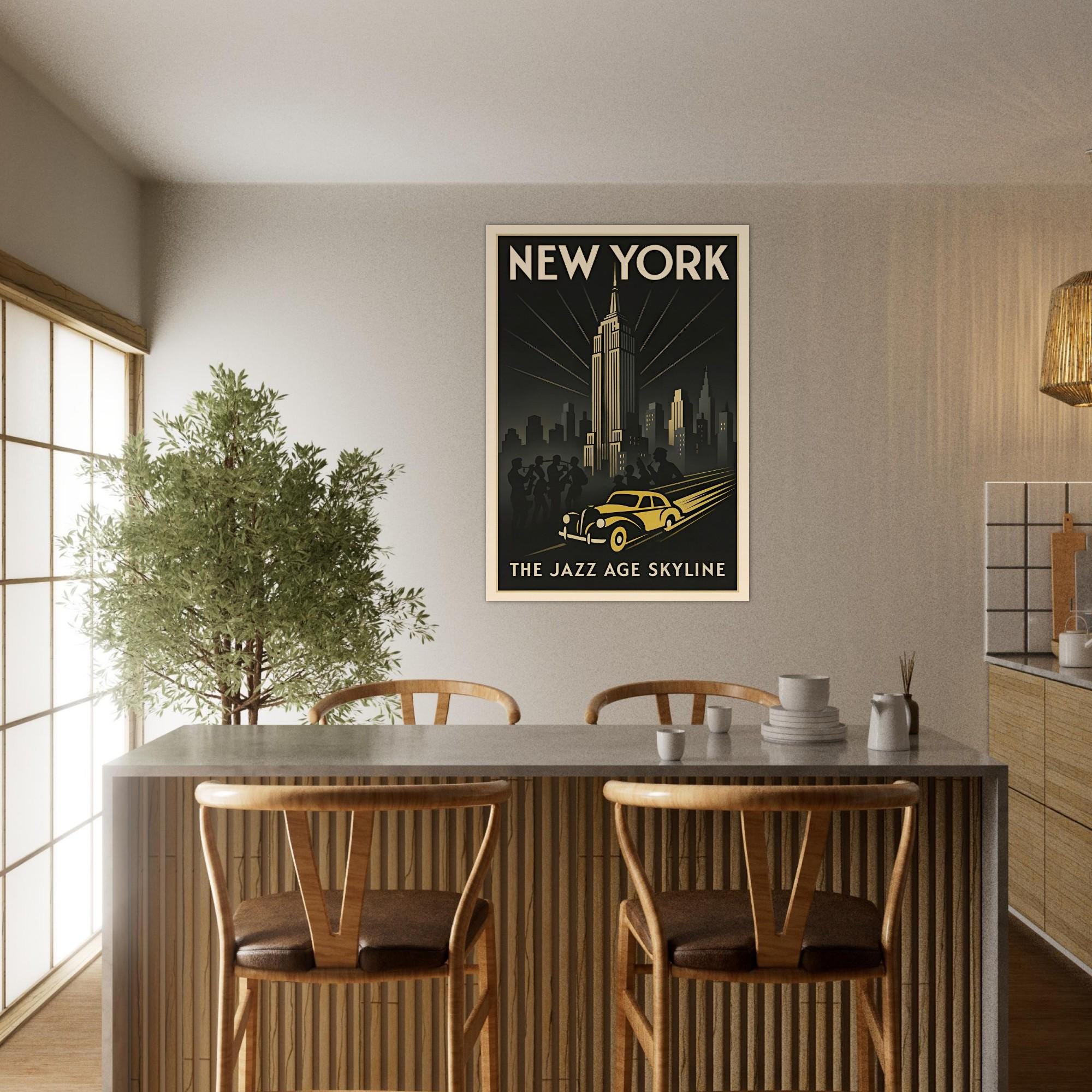 Art Deco Unframed Poster 