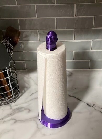 Purple paper towel holder new arrivals