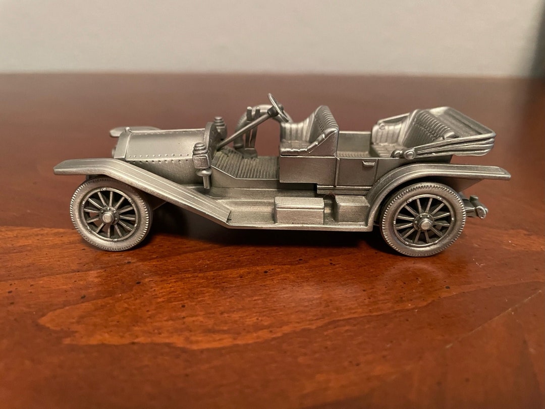 1912 Danbury Mint Simplex Pewter Car Etsy