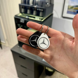 Mercedes Logo Keychain