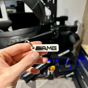 AMG Logo Keychain