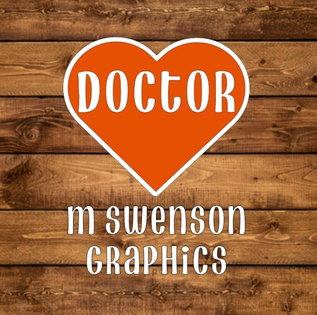 Doctor Sticker, Doctor Decal, Physician Sticker, Physician Decal