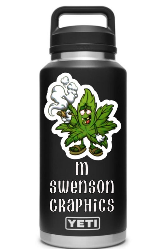 Weed Sticker, Weed Decal, Funny Weed Sticker, Blunt Sticker, Blunt ...