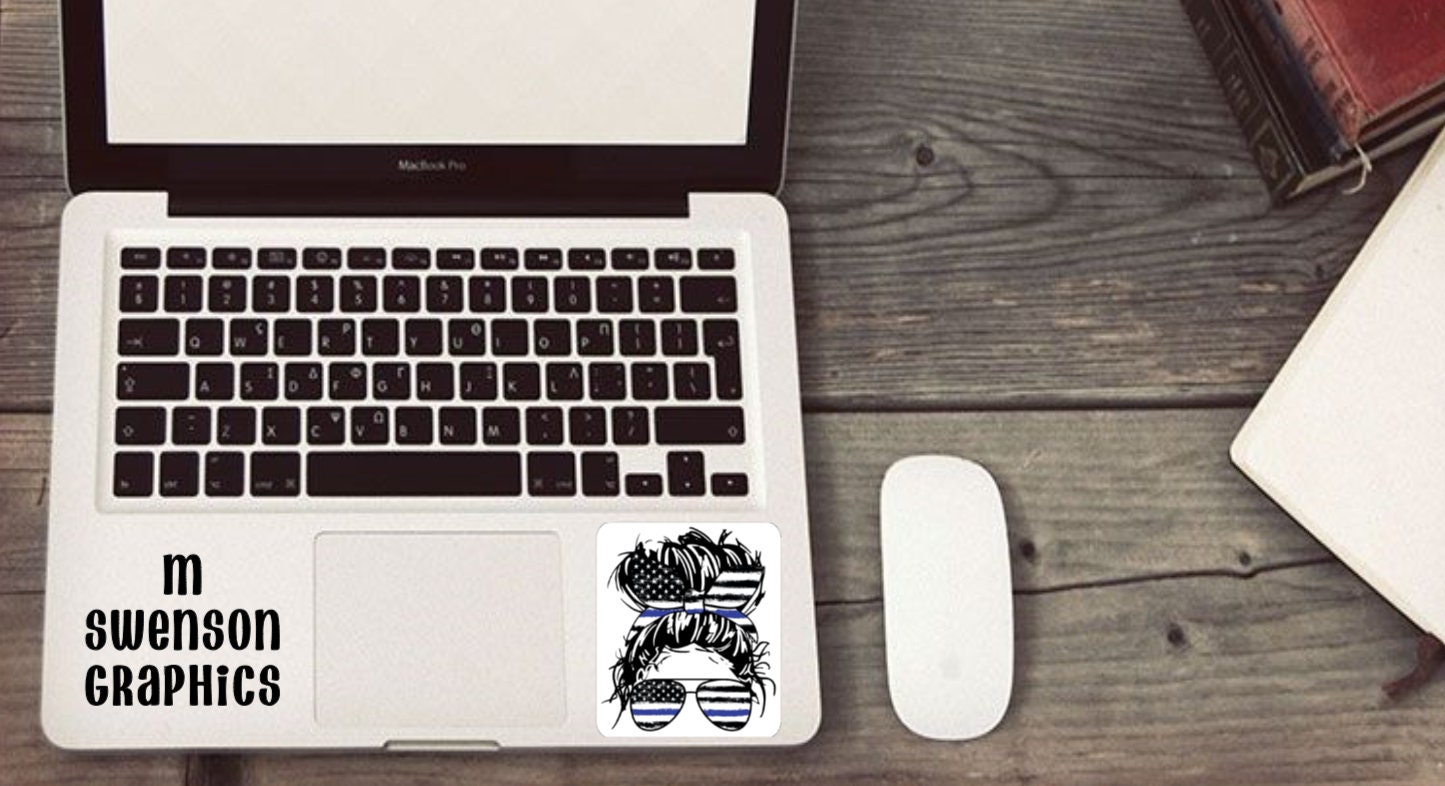 Thin Blue Line Sticker, Thin Blue Line, Support Police Officers, Police ...