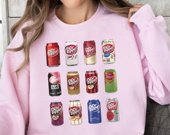 Dr. Pepper sweatshirt, soda sweatshirt, pop sweatshirt a812