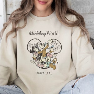 Disney sweatshirts etsy cheap