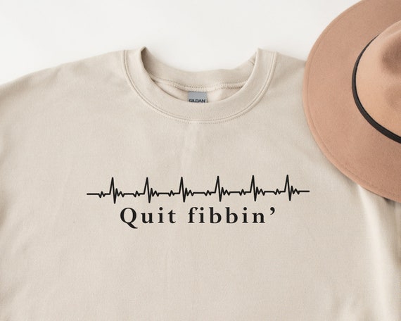Funny Medical Shirt - Quit Fibbin Tee, Hospital AFib Apparel, Nurse Cardiology Clothing