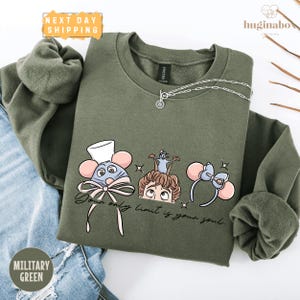 Your Limit Is Your Soul Sweatshirt, Retro Ratatouille Little Chef Remy Sweater, Gusteau’s Restaurant Pullover, Anyone Can Cook Disney Top