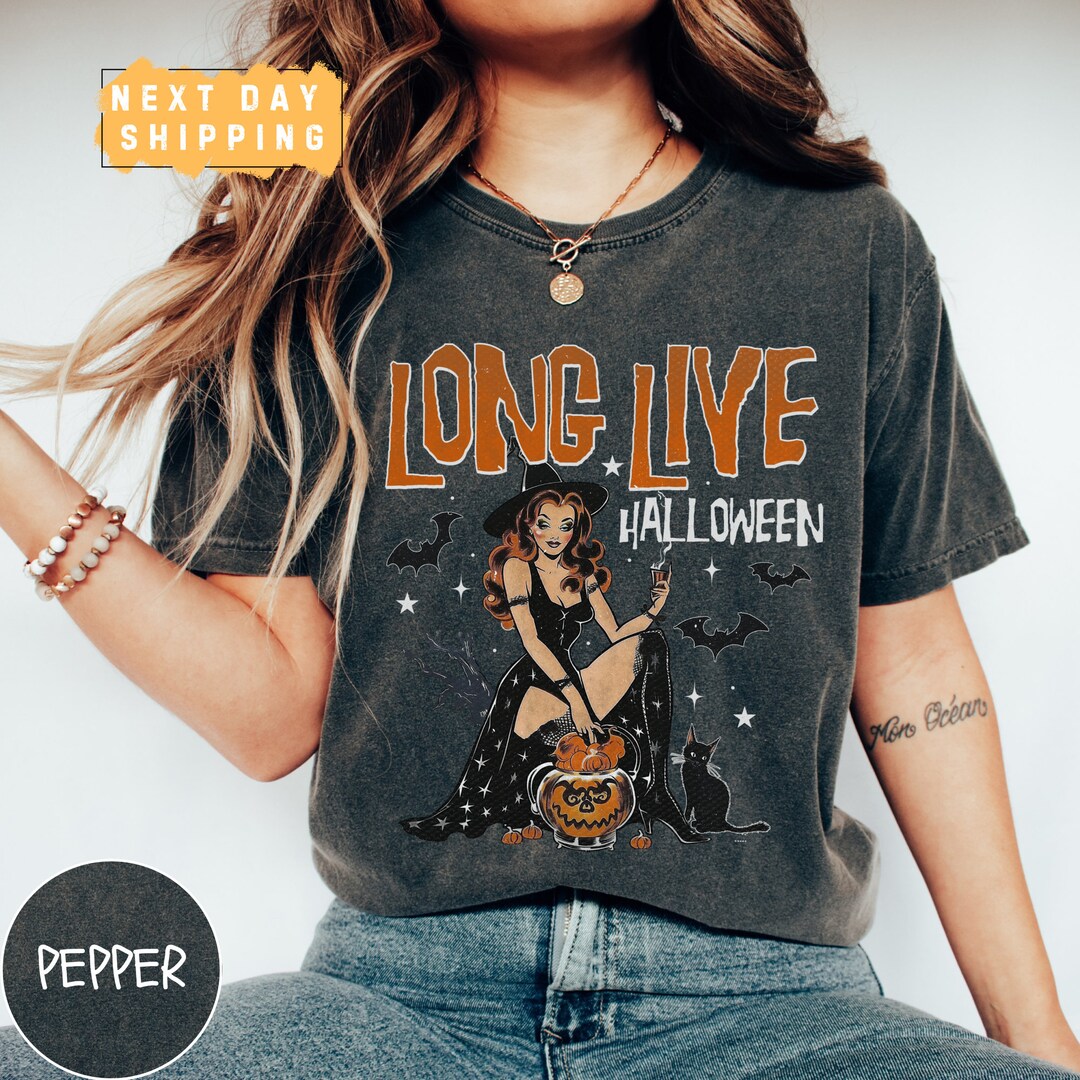 Witch Halloween Print Top