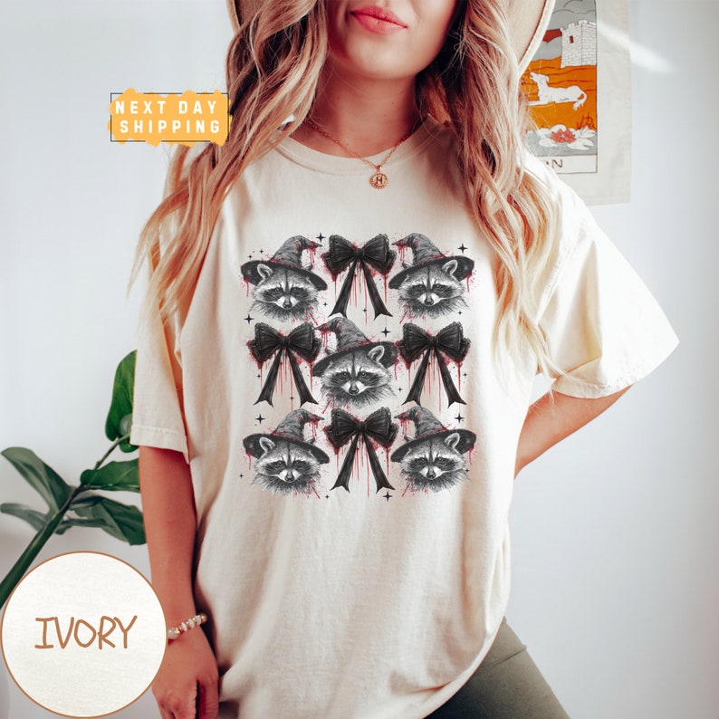 a woman wearing a t - shirt with a bunch of birds on it