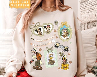 Vintage Safari Mickey Disney Sweatshirt, Animal Kingdom Family Shirt, Disney Safari Park Pullover, Matching Family Disney Shirt