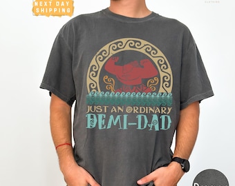 Vintage Demi Dad Comfort Colors Shirt, Maui-Inspired Disney Dad Tee, Funny Father’s Day Shirt, Just an Ordinary Demi Dad Shirt, Gift for Him