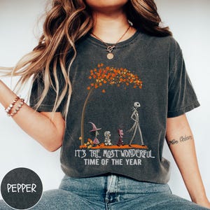 Comfort Colors It's the Most Wonderful Time of the Year Halloween T-shirt, Vintage Halloween, Halloween shirt,Wonderful Time of the Year