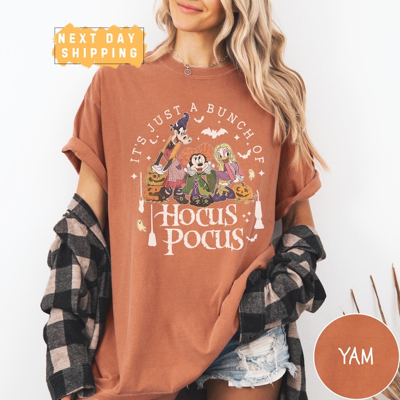 a woman wearing a t - shirt that says it's just a bunch of
