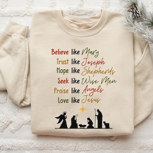 Love Like Jesus Christmas Sweater Love Like Jesus Christmas Sweater