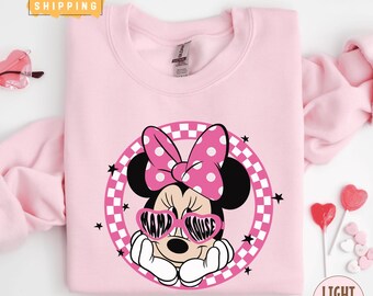 Mama Mouse Sweatshirt, Disney Mother's Day Sweater, Minnie Mom Crewneck, Disney Mama Mouse Pullover, Mother's Day Gift