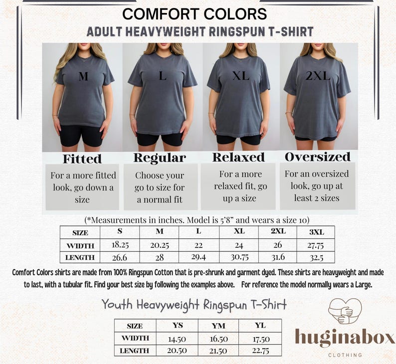 a women's t - shirt with measurements for each shirt