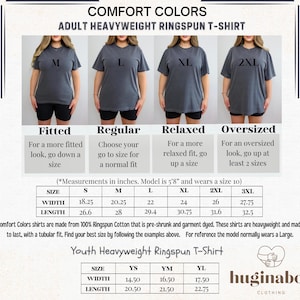 a women's t - shirt with measurements for each shirt