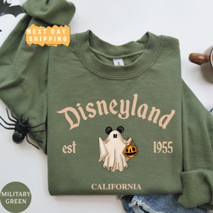 Disneyland Halloween Sweatshirt, Magical Land Halloween Sweatshirt, Trendy Sweatshirt, Mickey Halloween Sweater,  Oversized Sweatshirt