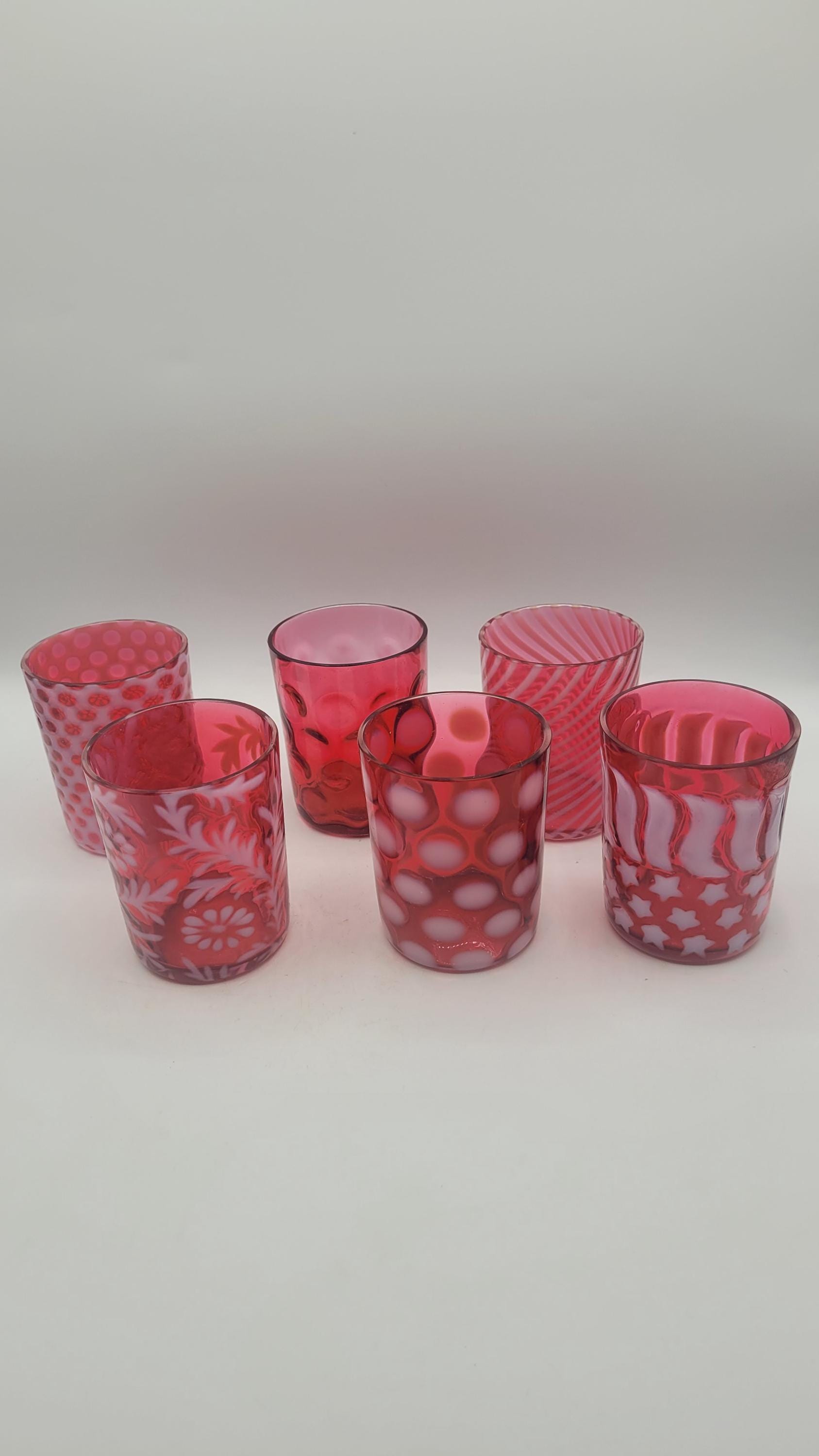 Fenton Pink Coin Dot - Etsy