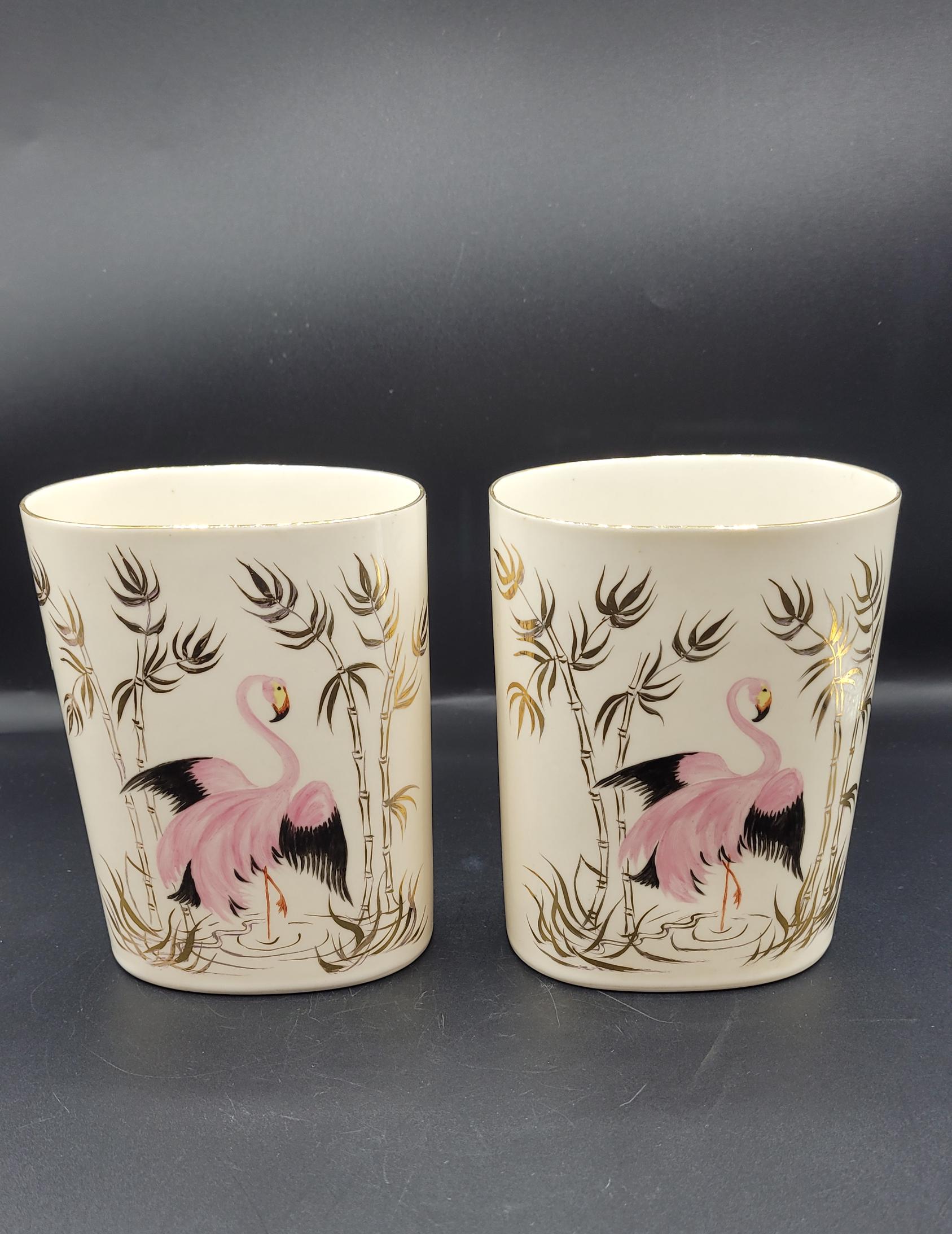 Flamingo vase vintage - Etsy 日本