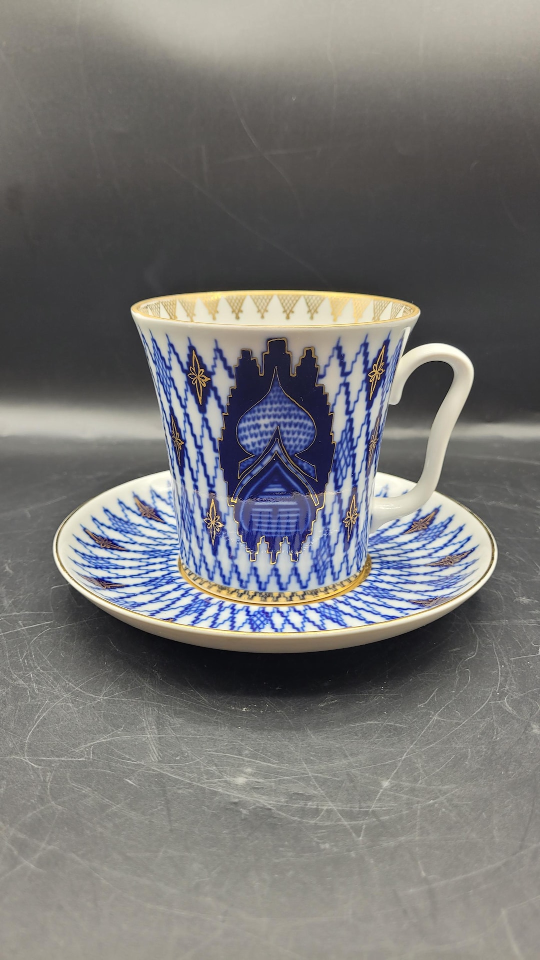 imperial-porcelain-blue-gold-magic-city-tea-cup-saucer-coffee-mug
