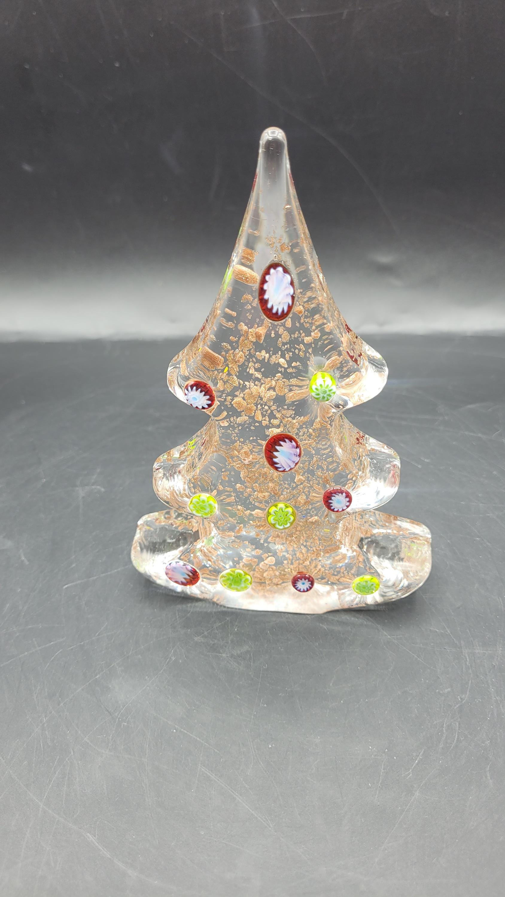 Italian Glass Christmas Tree Murano - Etsy