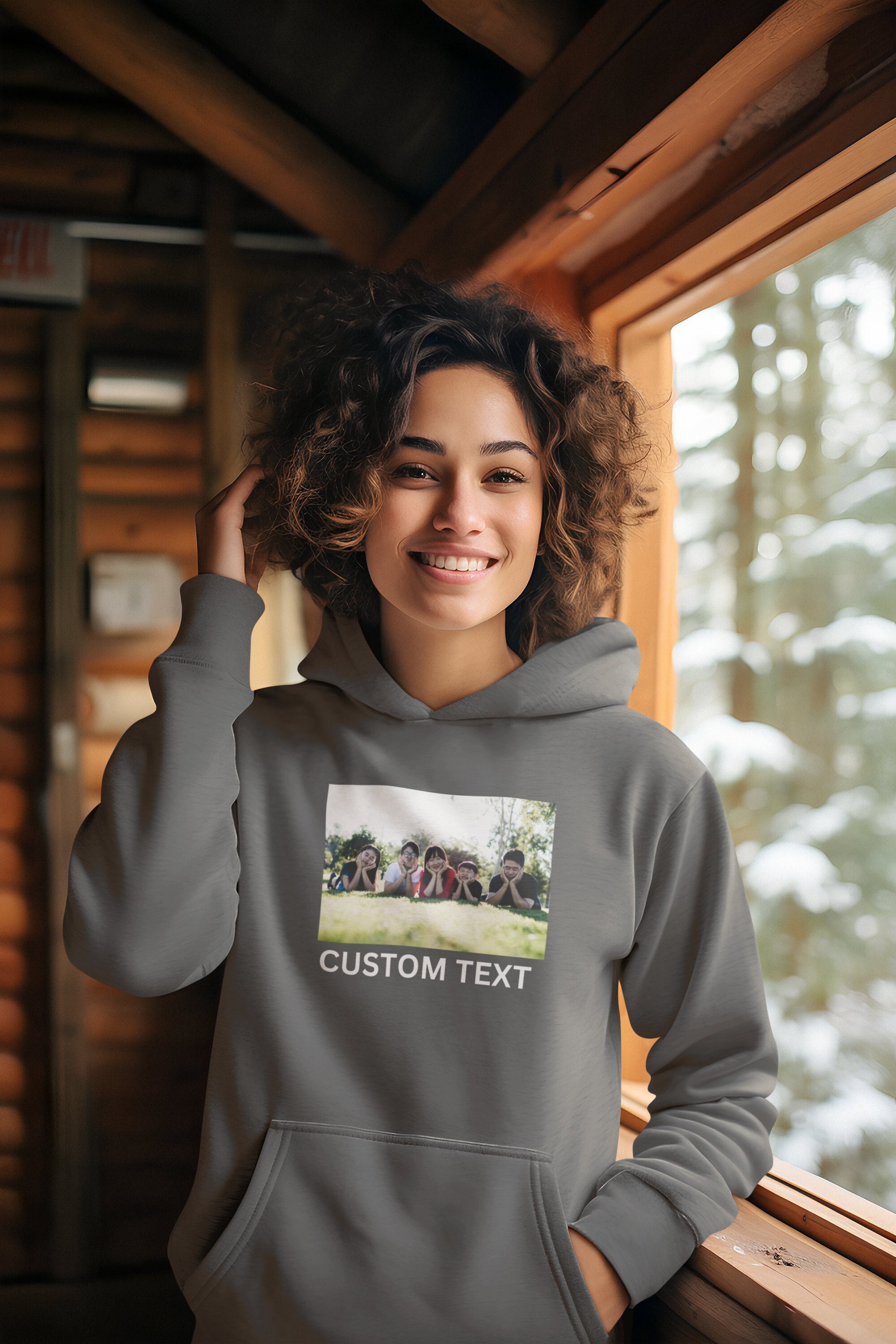 Custom Photo Hoodie With Your Image Gift for Women Custom Family Portrait  Gift for Family Sweatshirts for Men Personalized Sweat Shirts - Etsy Canada