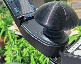 Mushroom- Joystick 1/4 Wheelchair Power Chair Scooter knob Replacement Accessory. Accessible Hobbies