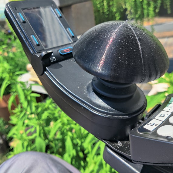 Mushroom- Joystick 1/4 Wheelchair Power Chair Scooter knob Replacement Accessory. Accessible Hobbies