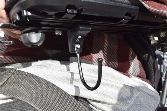 Permobil Wheelchair Powerchair Hook Mount Holder for disabled. Accessible Hobbies