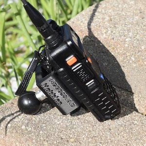 Baofeng Radioddity Handheld Radio Walkie-Talkie 1&quot; Ball RAM Mount Holder for Car Truck UTV Wheelchair