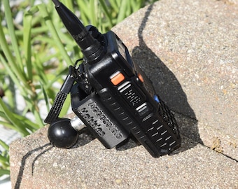 Baofeng Radioddity Handheld Radio Walkie-Talkie 1" Ball RAM Mount Holder for Car Truck UTV Wheelchair