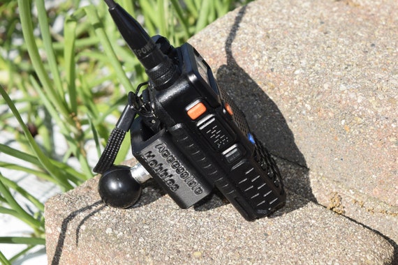 Baofeng Radioddity Handheld Radio Walkie-Talkie 1" Ball RAM Mount Holder for Car Truck UTV Wheelchair