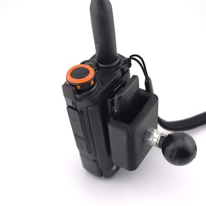 Quansheng UV-K5 UV-K6 Handheld Radio Walkie-Talkie 1&quot; Ball RAM Mount Holder for Car Truck Utv Atv Motorcycle Wheelchair Accessible Hobbies
