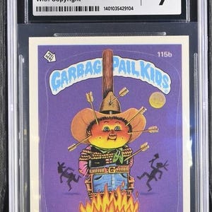 1986 Garbage Pail Kids Series 3 Well Done Sheldon CGC 9.0 Mint W/Copyright