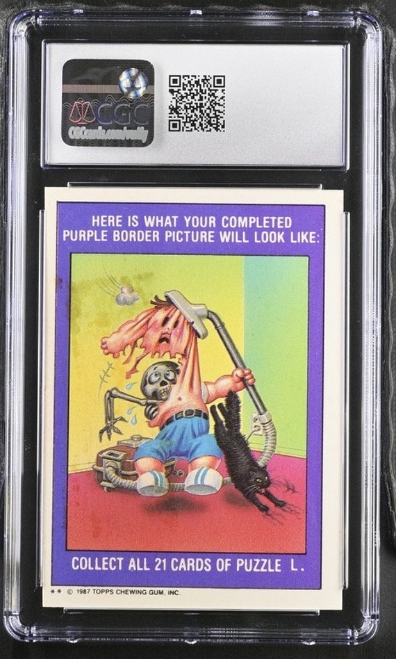 ERROR CARD-1987 Garbage Pail Kids Series 10 Locked Dorian CGC 4.0