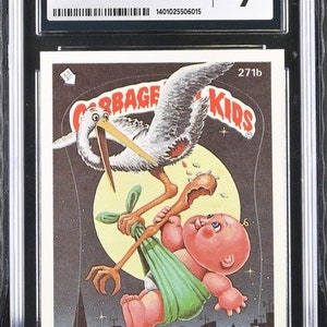 1987 Garbage Pail Kids Series 7 Dirty Birdie CGC 9.0 Mint