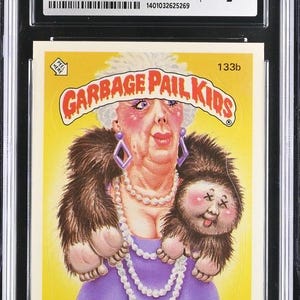 1986 Garbage Pail Kids Foxy Frances Series 4 CGC 9.0 Mint