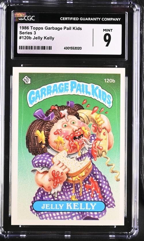 1986 Garbage Pail Kids Series 3 Jelly Kelly CGC 9.0 Mint - Etsy