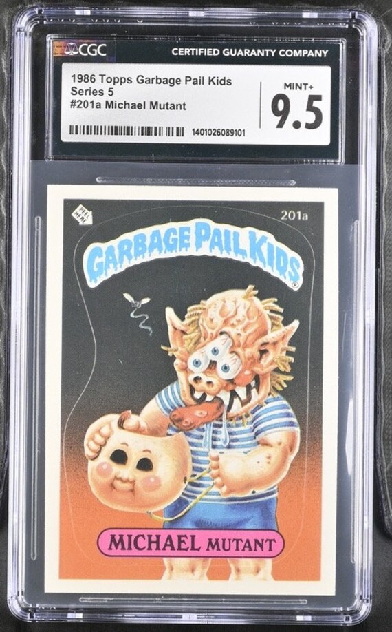 1986 Garbage Pail Kids Michael Mutant Series 5 CGC 9.5 Mint+ - Etsy