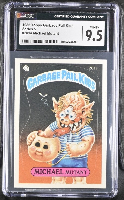 1986 Garbage Pail Kids Michael Mutant Series 5 CGC 9.5 Mint+ - Etsy