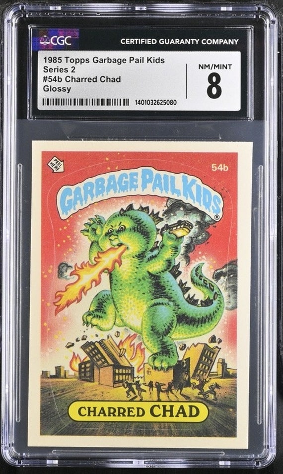 1985 Garbage Pail Kids Series 2 Charred Chad CGC 8.0 Near Mint