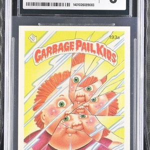 1986 Garbage Pail Kids Series 5 Shattered Shelby CGC 8.0 NM/Mint